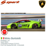 Modelauto 1:43 | Spark S6323 | Lamborghini Huracan GT3 EVO | Emil Frey Racing 2022 #63 - M.Bortolotti Modelauto 1:43 | Spark S6323 | Lamborghini Huracan GT3 EVO | Emil Frey Racing 2022 #63 - M.Bortolotti