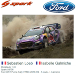 Modelauto 1:43 | Spark S6706 | Ford WRT Puma Rally1 WRC 2022 #19 - S.Loeb - I.Galmiche Modelauto 1:43 | Spark S6706 | Ford WRT Puma Rally1 WRC 2022 #19 - S.Loeb - I.Galmiche