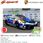 Modelauto 1:43 | Spark SG860 | Porsche 911 GT3 R | KCMG 2022 #18 - D.Olsen - N.Tandy - E.Bamber Modelauto 1:43 | Spark SG860 | Porsche 911 GT3 R | KCMG 2022 #18 - D.Olsen - N.Tandy - E.Bamber