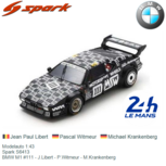 Modelauto 1:43 | Spark S6413 | BMW M1 #111 - J.Libert - P.Witmeur - M.Krankenberg Modelauto 1:43 | Spark S6413 | BMW M1 #111 - J.Libert - P.Witmeur - M.Krankenberg
