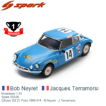 Modelauto 1:43 | Spark S5536 | Citroen DS 21 Proto 1969 #14 - B.Neyret - J.Terramorsi Modelauto 1:43 | Spark S5536 | Citroen DS 21 Proto 1969 #14 - B.Neyret - J.Terramorsi
