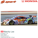 Modelauto 1:43 | Spark S6333 | Honda NSX GT3 | Hong Kong 2022 #25 - M.Lee Modelauto 1:43 | Spark S6333 | Honda NSX GT3 | Hong Kong 2022 #25 - M.Lee