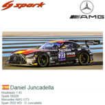 Modelauto 1:43 | Spark S6329 | Mercedes AMG GT3 | Spain 2022 #23 - D.Juncadella Modelauto 1:43 | Spark S6329 | Mercedes AMG GT3 | Spain 2022 #23 - D.Juncadella