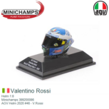 Helm 1:8 | Minichamps 399200086 | AGV Helm 2020 #46 - V.Rossi Helm 1:8 | Minichamps 399200086 | AGV Helm 2020 #46 - V.Rossi