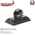 Helm 1:8 | Minichamps 399200066 | AGV Helm 2020 #46 - V.Rossi Helm 1:8 | Minichamps 399200066 | AGV Helm 2020 #46 - V.Rossi