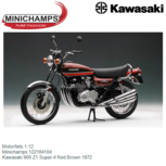 Motorfiets 1:12 | Minichamps 122164104 | Kawasaki 900 Z1 Super-4 Red Brown 1972 Motorfiets 1:12 | Minichamps 122164104 | Kawasaki 900 Z1 Super-4 Red Brown 1972