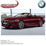 Modelauto 1:18 | Minichamps 155021032 | BMW M4 Cabriolet Rood Metallic 2020 Modelauto 1:18 | Minichamps 155021032 | BMW M4 Cabriolet Rood Metallic 2020