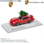 Modelauto 1:43 | Porsche Industrial Models WAP0201180PRS2 | Porsche 911 Carreri RS 2.7 X-mas Red and Black Modelauto 1:43 | Porsche Industrial Models WAP0201180PRS2 | Porsche 911 Carreri RS 2.7 X-mas Red and Black
