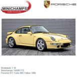 Modelauto 1:18 | Minichamps 155061172 | Porsche 911 Turbo 993 Yellow 1995 Modelauto 1:18 | Minichamps 155061172 | Porsche 911 Turbo 993 Yellow 1995