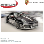 Modelauto 1:18 | Minichamps 155062220 | Porsche 911 GT3 RS 4.0 Black 2021 Modelauto 1:18 | Minichamps 155062220 | Porsche 911 GT3 RS 4.0 Black 2021