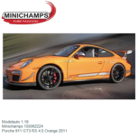 Modelauto 1:18 | Minichamps 155062224 | Porche 911 GT3 RS 4.0 Orange 2011 Modelauto 1:18 | Minichamps 155062224 | Porche 911 GT3 RS 4.0 Orange 2011