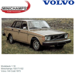 Modelauto 1:18 | Minichamps 155171102 | Volvo 144 Gold 1973 Modelauto 1:18 | Minichamps 155171102 | Volvo 144 Gold 1973