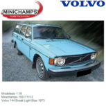 Modelauto 1:18 | Minichamps 155171112 | Volvo 144 Break Light Blue 1973 Modelauto 1:18 | Minichamps 155171112 | Volvo 144 Break Light Blue 1973