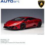 Modelauto 1:18 | Autoart 79213 | Lamborghini Huracan EVO Rosso Bia 2022 Modelauto 1:18 | Autoart 79213 | Lamborghini Huracan EVO Rosso Bia 2022