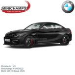 Modelauto 1:43 | Minichamps 410021022 | BMW M2 CS Black 2020 Modelauto 1:43 | Minichamps 410021022 | BMW M2 CS Black 2020