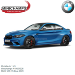 Modelauto 1:43 | Minichamps 410021026 | BMW M2 CS Blue 2020 Modelauto 1:43 | Minichamps 410021026 | BMW M2 CS Blue 2020