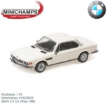 Modelauto 1:43 | Minichamps 410029025 | BMW 3.0 CS White 1968 Modelauto 1:43 | Minichamps 410029025 | BMW 3.0 CS White 1968