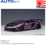 Modelauto 1:18 | Autoart 79242 | LB Performance Lamborghini Aventador Viola SE30 2021 Modelauto 1:18 | Autoart 79242 | LB Performance Lamborghini Aventador Viola SE30 2021