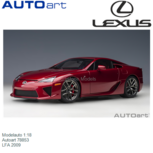 Modelauto 1:18 | Autoart 78853 | LFA 2009 Modelauto 1:18 | Autoart 78853 | LFA 2009