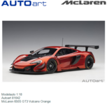 Modelauto 1:18 | Autoart 81642 | McLaren 650S GT3 Vulcano Orange Modelauto 1:18 | Autoart 81642 | McLaren 650S GT3 Vulcano Orange