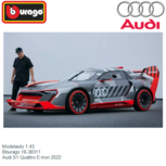 Modelauto 1:43 | Bburago 18-38311 | Audi S1 Quattro E-tron 2022 Modelauto 1:43 | Bburago 18-38311 | Audi S1 Quattro E-tron 2022