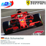 Modelauto 1:18 | BBR Models BBR211847 | Scuderia Ferrari SF71H 2021 #47 - M.Schumacher Modelauto 1:18 | BBR Models BBR211847 | Scuderia Ferrari SF71H 2021 #47 - M.Schumacher
