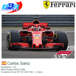 Modelauto 1:18 | BBR Models BBR211895 | Scuderia Ferrari SF71H 2021 #55 - C.Sainz Modelauto 1:18 | BBR Models BBR211895 | Scuderia Ferrari SF71H 2021 #55 - C.Sainz