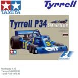 Modelauto 1:12 | Tamiya TAM12036 | Tyrrell P34 1976 #3 Modelauto 1:12 | Tamiya TAM12036 | Tyrrell P34 1976 #3