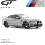 Modelauto 1:18 | GT Spirit GT376 | BMW M M4 (G82) Grey Modelauto 1:18 | GT Spirit GT376 | BMW M M4 (G82) Grey