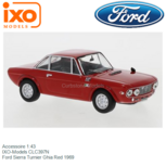 Accessoire 1:43 | IXO-Models CLC397N | Ford Sierra Turnier Ghia Red 1969 Accessoire 1:43 | IXO-Models CLC397N | Ford Sierra Turnier Ghia Red 1969