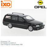 Accessoire 1:43 | IXO-Models CLC444N.22 | Opel Omega A2 Caravan Black 1990 Accessoire 1:43 | IXO-Models CLC444N.22 | Opel Omega A2 Caravan Black 1990