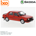 Modelauto 1:43 | IXO-Models CLC445N.22 | Skoda 130 L Red 1988 Modelauto 1:43 | IXO-Models CLC445N.22 | Skoda 130 L Red 1988