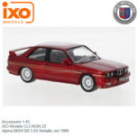 Accessoire 1:43 | IXO-Models CLC453N.22 | Alpina BMW B6 3.5S Metallic red 1989 Accessoire 1:43 | IXO-Models CLC453N.22 | Alpina BMW B6 3.5S Metallic red 1989