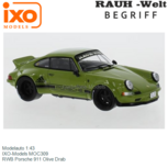 Modelauto 1:43 | IXO-Models MOC309 | RWB Porsche 911 Olive Drab Modelauto 1:43 | IXO-Models MOC309 | RWB Porsche 911 Olive Drab