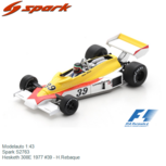 Modelauto 1:43 | Spark S2763 | Hesketh 308E 1977 #39 - H.Rebaque Modelauto 1:43 | Spark S2763 | Hesketh 308E 1977 #39 - H.Rebaque