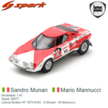 Modelauto 1:43 | Spark S9077 | Lancia Stratos HF 1974 #103 - S.Munari - M.Mannucci Modelauto 1:43 | Spark S9077 | Lancia Stratos HF 1974 #103 - S.Munari - M.Mannucci
