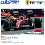 Modelauto 1:43 | Looksmart LSF1043 | Scuderia Ferrari F1-75 2022 #55 - C.Sainz Modelauto 1:43 | Looksmart LSF1043 | Scuderia Ferrari F1-75 2022 #55 - C.Sainz