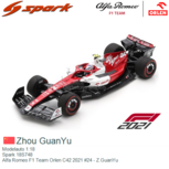 Modelauto 1:18 | Spark 18S748 | Alfa Romeo F1 Team Orlen C42 2021 #24 - Z.GuanYu Modelauto 1:18 | Spark 18S748 | Alfa Romeo F1 Team Orlen C42 2021 #24 - Z.GuanYu