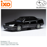 Modelauto 1:18 | IXO-Models 18CMC131A.22 | Subaru Legacy RS Black 1991 Modelauto 1:18 | IXO-Models 18CMC131A.22 | Subaru Legacy RS Black 1991
