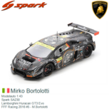 Modelauto 1:43 | Spark SA230 | Lamborghini Huracan GT3 Evo | FFF Racing 2016 #5 - M.Bortolotti Modelauto 1:43 | Spark SA230 | Lamborghini Huracan GT3 Evo | FFF Racing 2016 #5 - M.Bortolotti