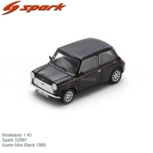 Modelauto 1:43 | Spark S2661 | Austin Mini Black 1989 Modelauto 1:43 | Spark S2661 | Austin Mini Black 1989