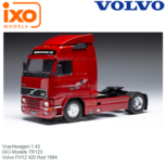 Vrachtwagen 1:43 | IXO-Models TR123 | Volvo FH12 420 Red 1994 Vrachtwagen 1:43 | IXO-Models TR123 | Volvo FH12 420 Red 1994