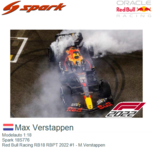 Modelauto 1:18 | Spark 18S776 | Red Bull Racing RB18 RBPT 2022 #1 - M.Verstappen Modelauto 1:18 | Spark 18S776 | Red Bull Racing RB18 RBPT 2022 #1 - M.Verstappen