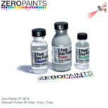 | Zero Paints ZP-3014 | Airbrush Primer 2K Grijs / Grey / Grau | Zero Paints ZP-3014 | Airbrush Primer 2K Grijs / Grey / Grau