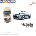 | Zero Paints ZP-1107 | Airbrush Paint 60ml Cobra Viking Blue | Zero Paints ZP-1107 | Airbrush Paint 60ml Cobra Viking Blue