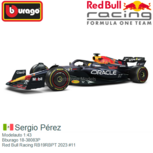 Modelauto 1:43 | Bburago 18-38083P | Red Bull Racing RB19RBPT 2023 #11 Modelauto 1:43 | Bburago 18-38083P | Red Bull Racing RB19RBPT 2023 #11
