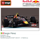 Modelauto 1:24 | Bburago 18-28026P | Red Bull Racing RB19 RBPT 2023 #11 - S.Pérez Modelauto 1:24 | Bburago 18-28026P | Red Bull Racing RB19 RBPT 2023 #11 - S.Pérez