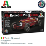 Bouwpakket 1:12 | Italeri 4706 | Alfa Romeo 8C 2300 Monza Red 1931 #28 - T.Nuvolari Bouwpakket 1:12 | Italeri 4706 | Alfa Romeo 8C 2300 Monza Red 1931 #28 - T.Nuvolari