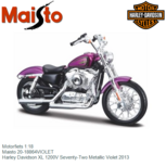 Motorfiets 1:18 | Maisto 20-18864VIOLET | Harley Davidson XL 1200V Seventy-Two Metallic Violet 2013 Motorfiets 1:18 | Maisto 20-18864VIOLET | Harley Davidson XL 1200V Seventy-Two Metallic Violet 2013