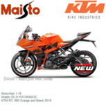Motorfiets 1:18 | Maisto 20-31101ORANGE | KTM RC 390 Orange and Black 2018 Motorfiets 1:18 | Maisto 20-31101ORANGE | KTM RC 390 Orange and Black 2018